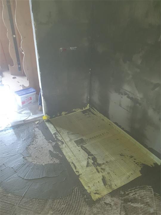 Étanchéité d'une douche avant la pose du carrelage